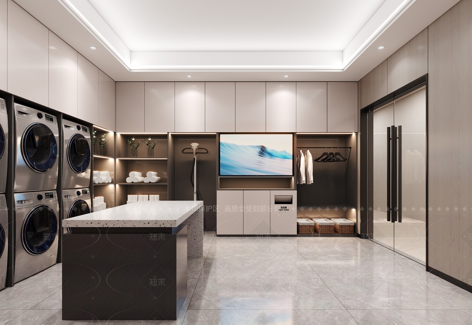 现代其他商业空间3D模型下载【ID:1214613432】
