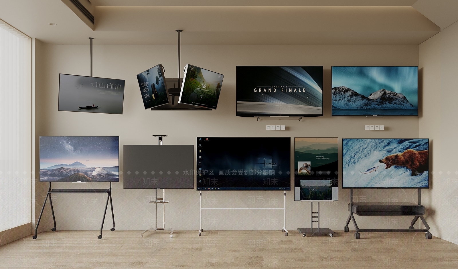 电视机3D模型下载【ID:1162391601】