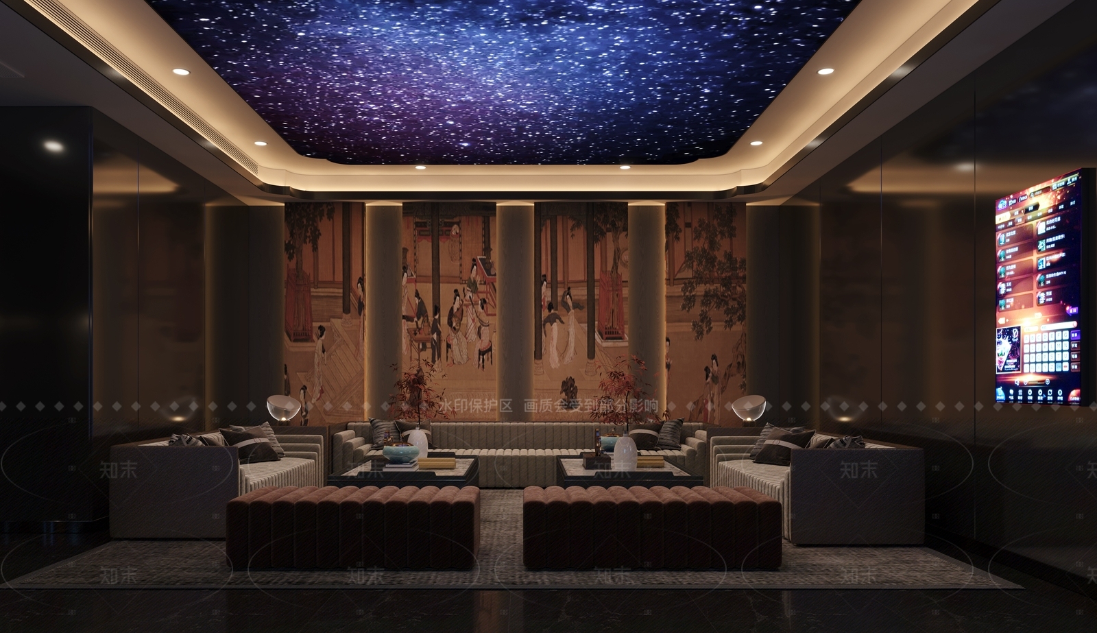 酒吧3D模型下载【ID:1214451898】