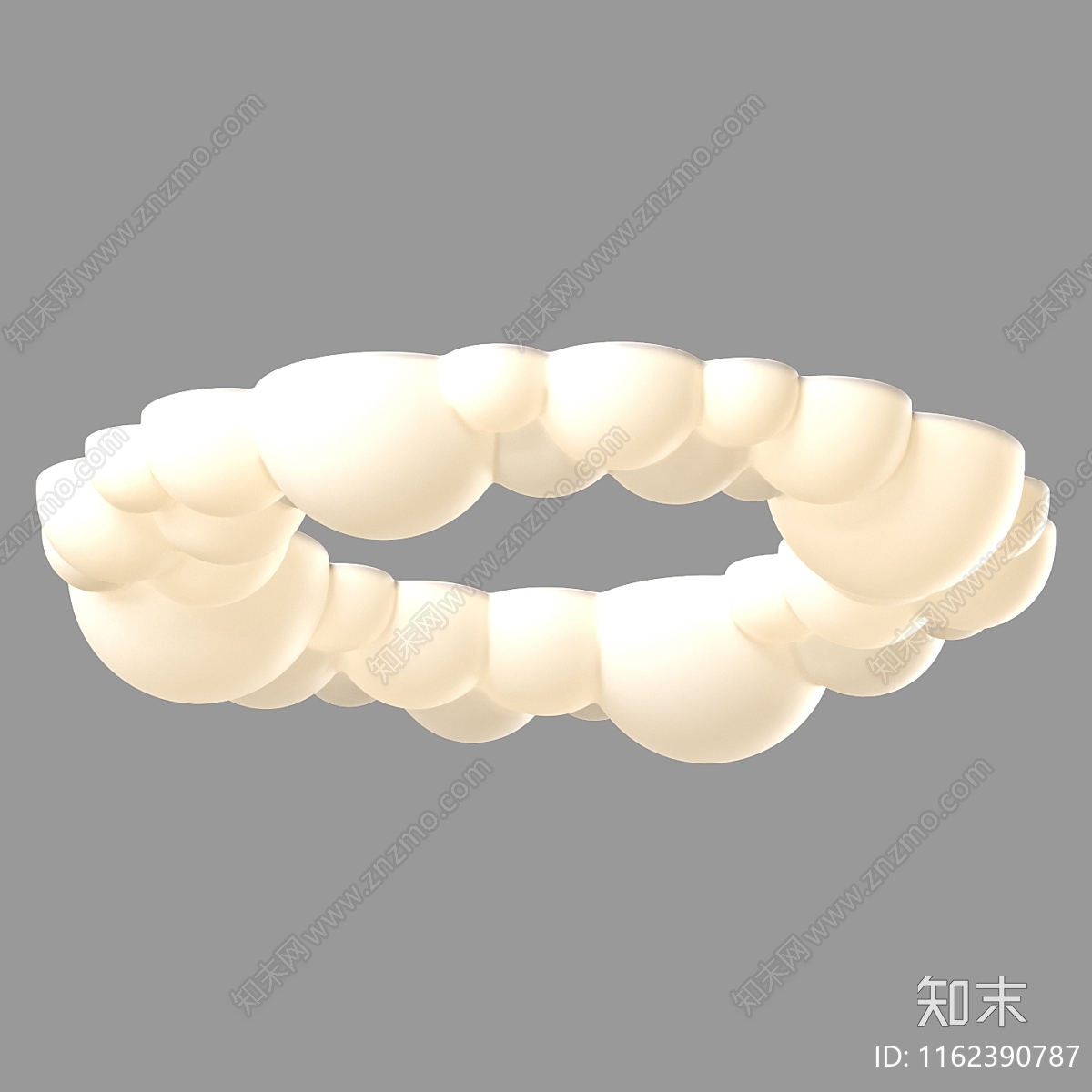 北欧简约吸顶灯3D模型下载【ID:1162390787】