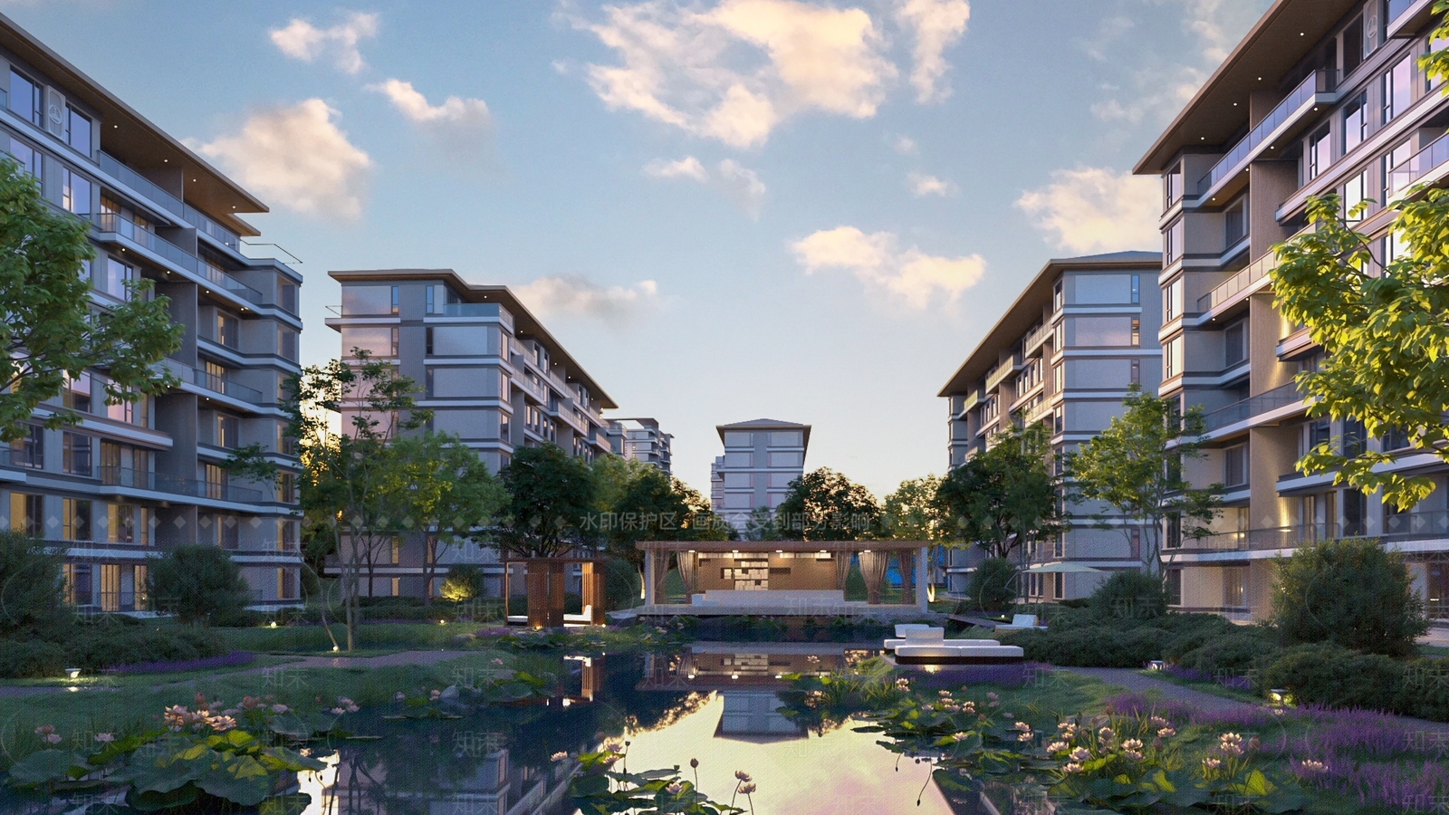 新中式住宅3D模型下载【ID:1162396930】