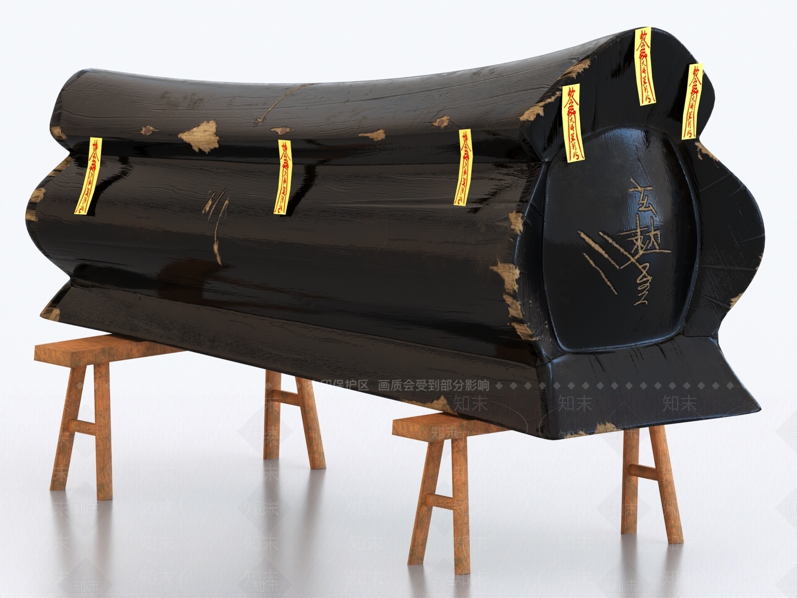 棺材3D模型下载【ID:1162419755】