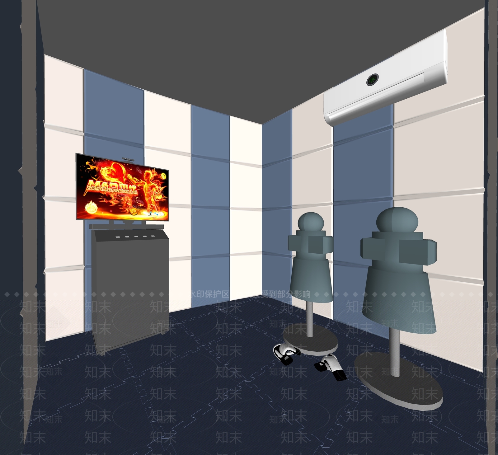 其他学校空间SU模型下载【ID:1162423514】