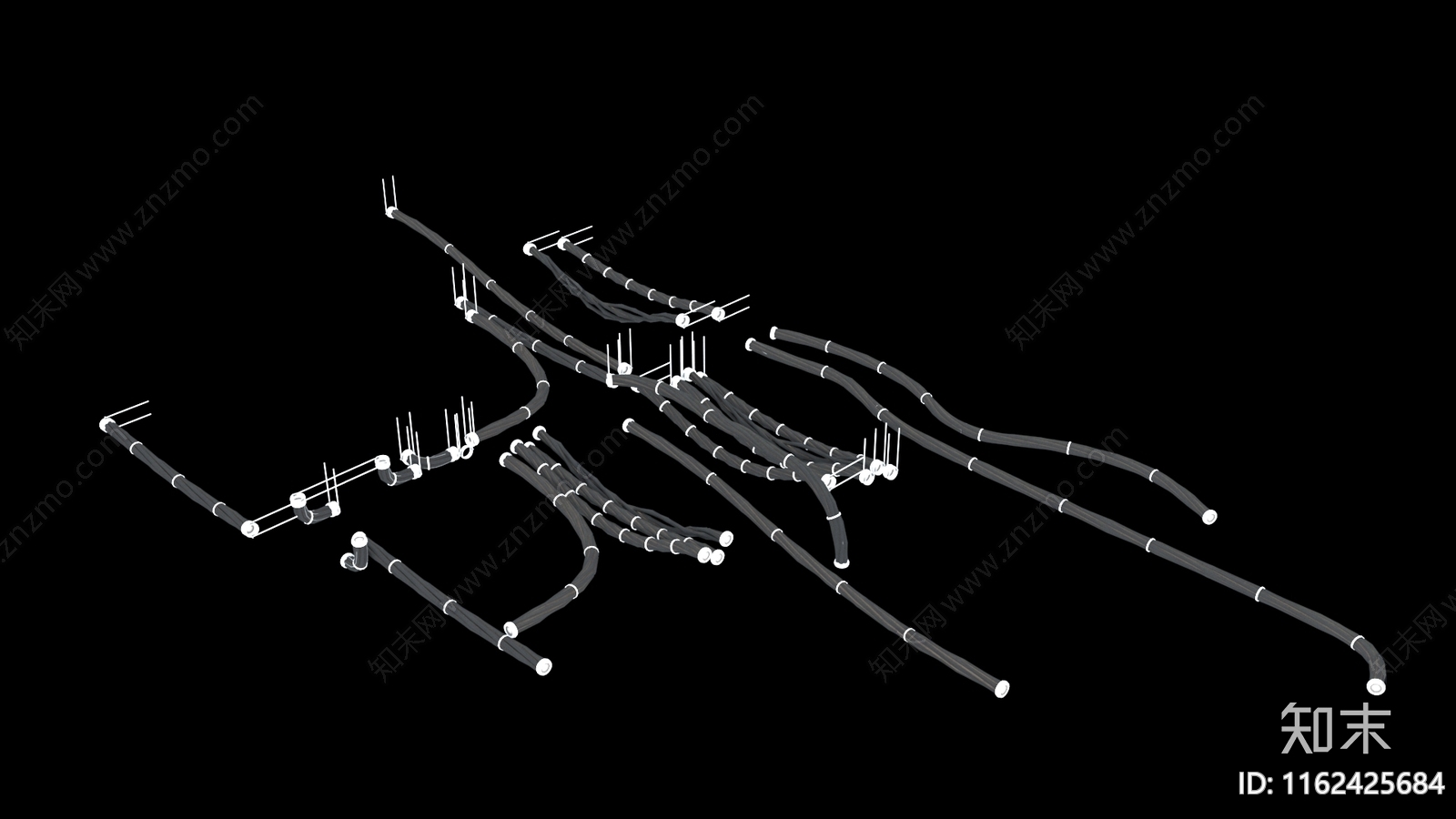 现代科技工业设备3D模型下载【ID:1162425684】