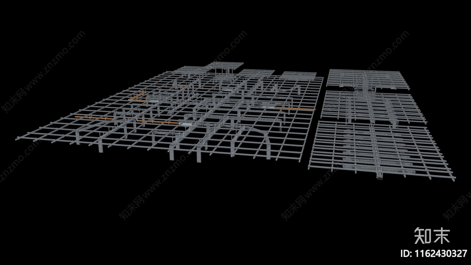 现代科幻工业设备3D模型下载【ID:1162430327】