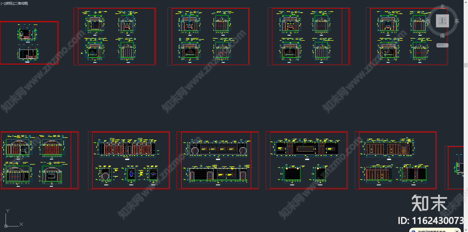 北京4000㎡两层酒楼全cad施工图下载【ID:1162430073】