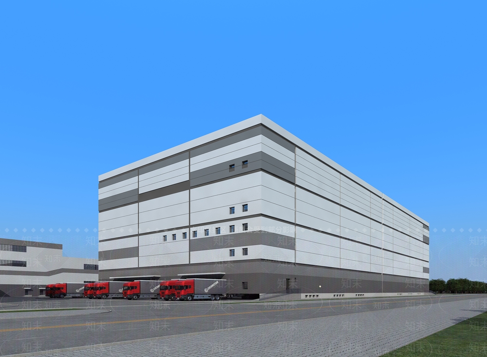 现代厂房3D模型下载【ID:1162439197】