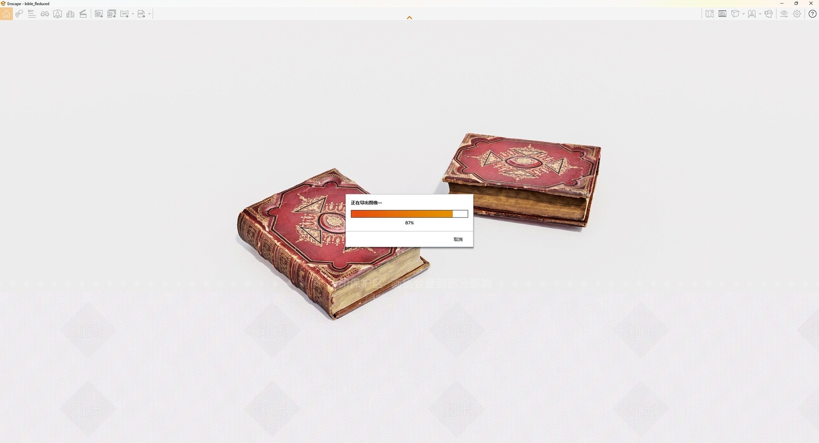 老旧书籍SU模型下载【ID:1162440445】