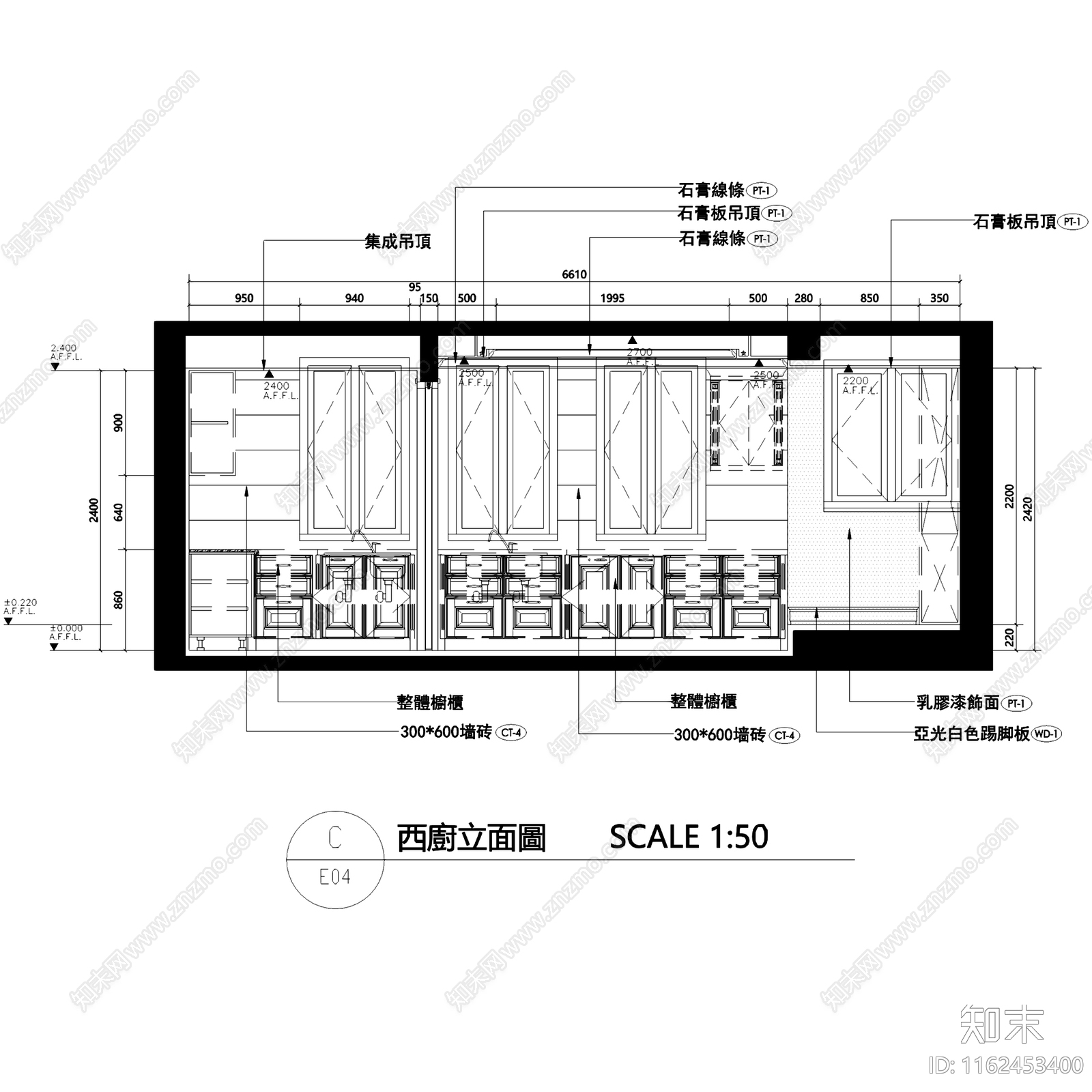 美式上海三层别墅私宅室内家装cad施工图下载【ID:1162453400】