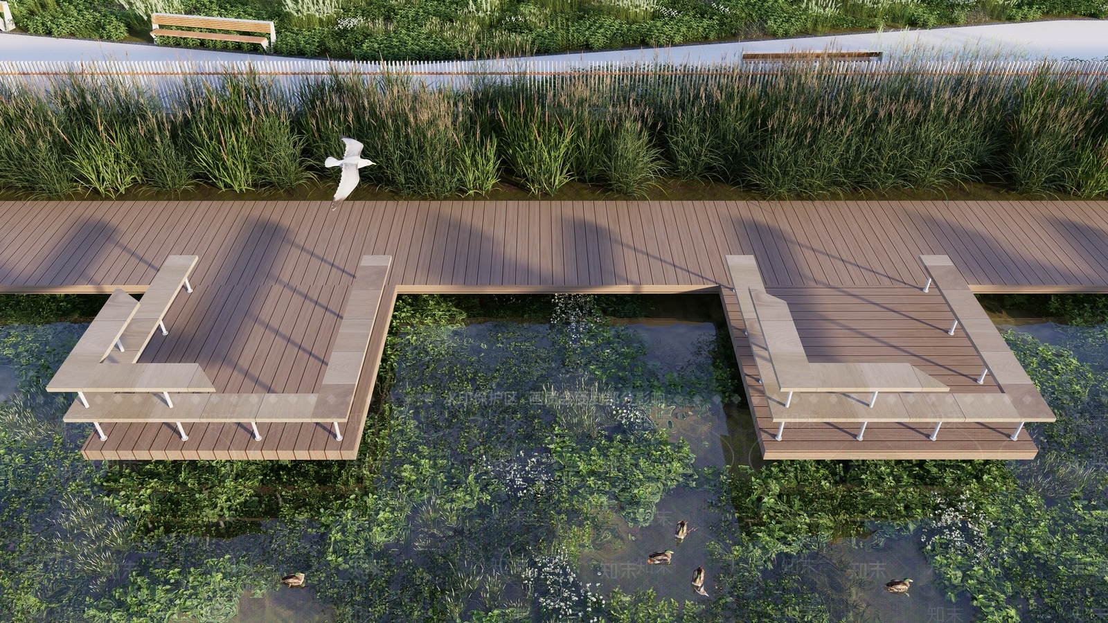 滨水平台SU模型下载【ID:1162465823】