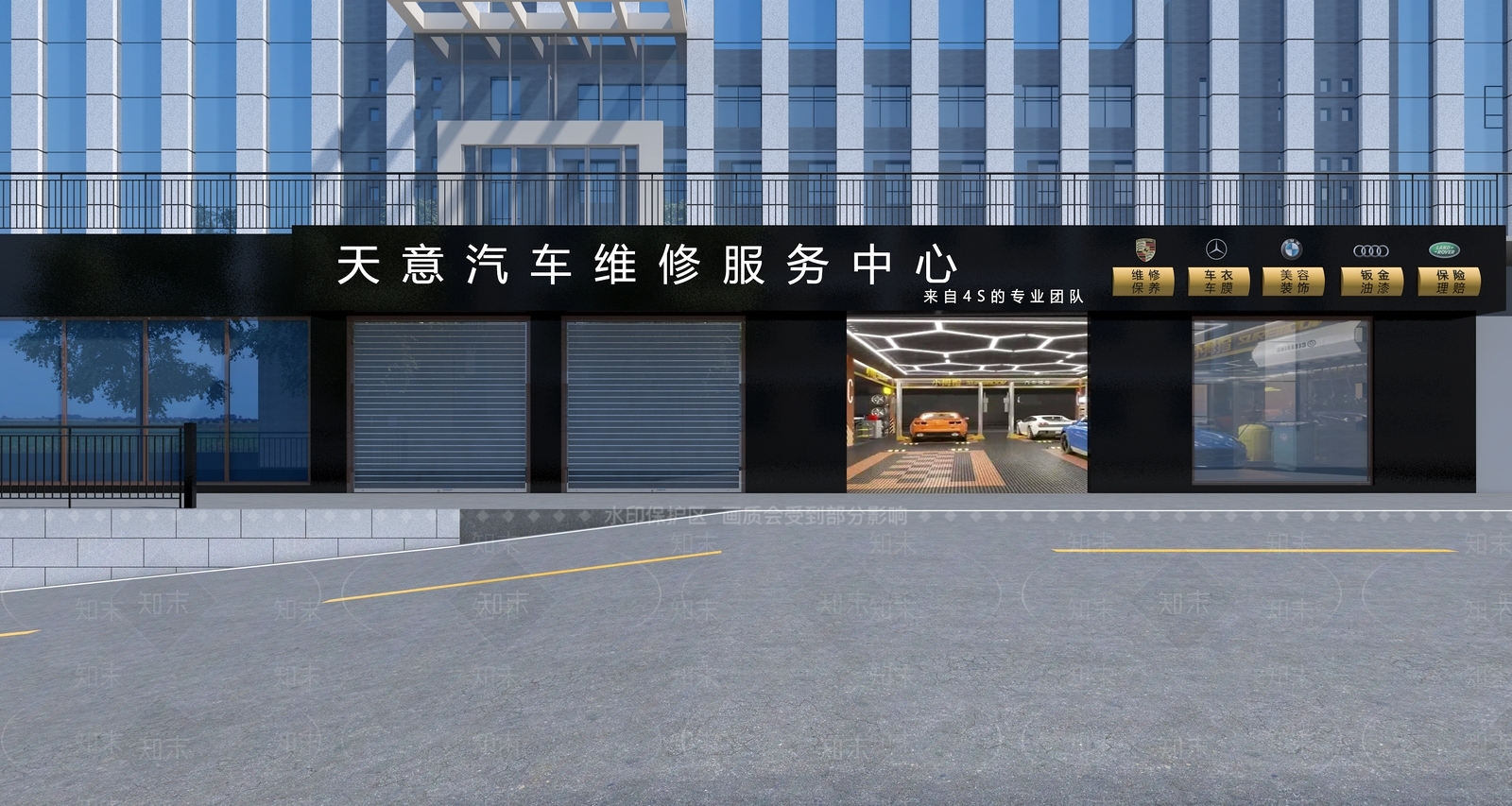 现代汽车维修3D模型下载【ID:1162466811】