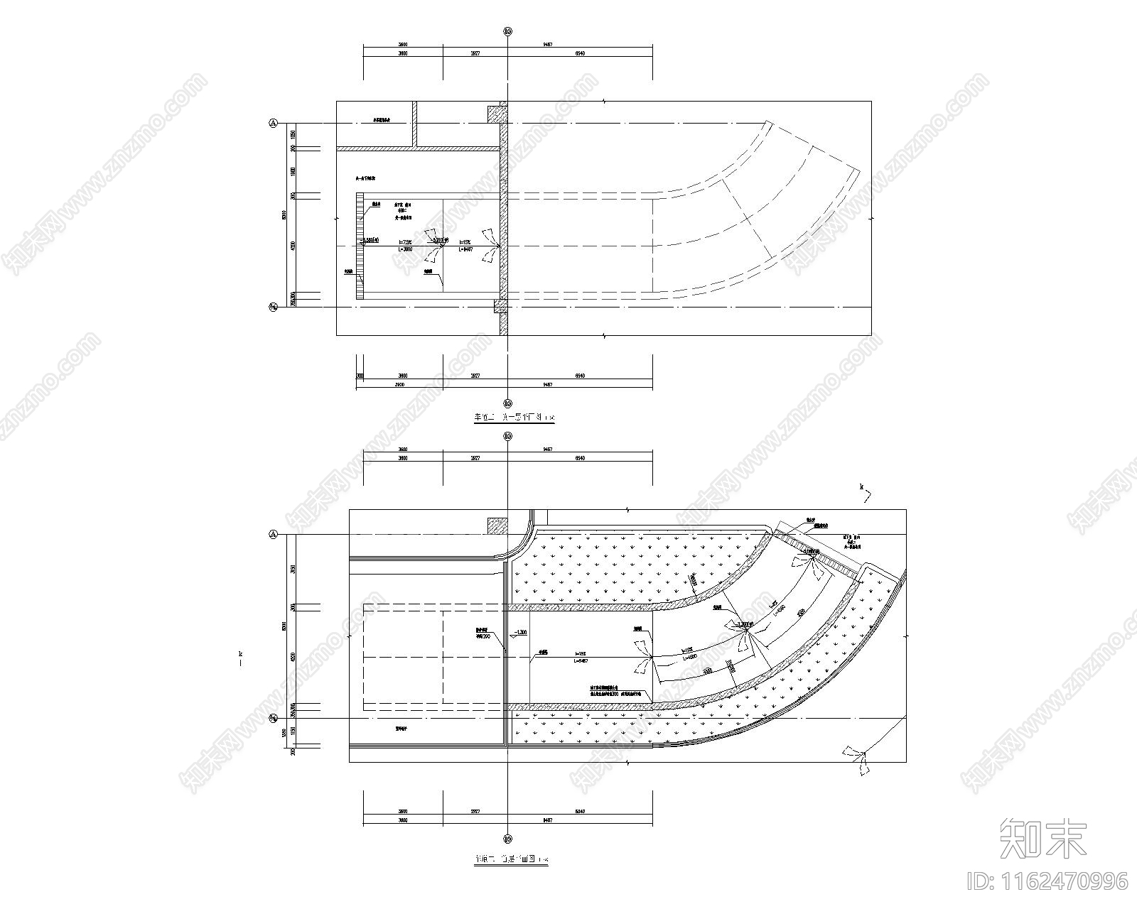 厂房地下cad施工图下载【ID:1162470996】