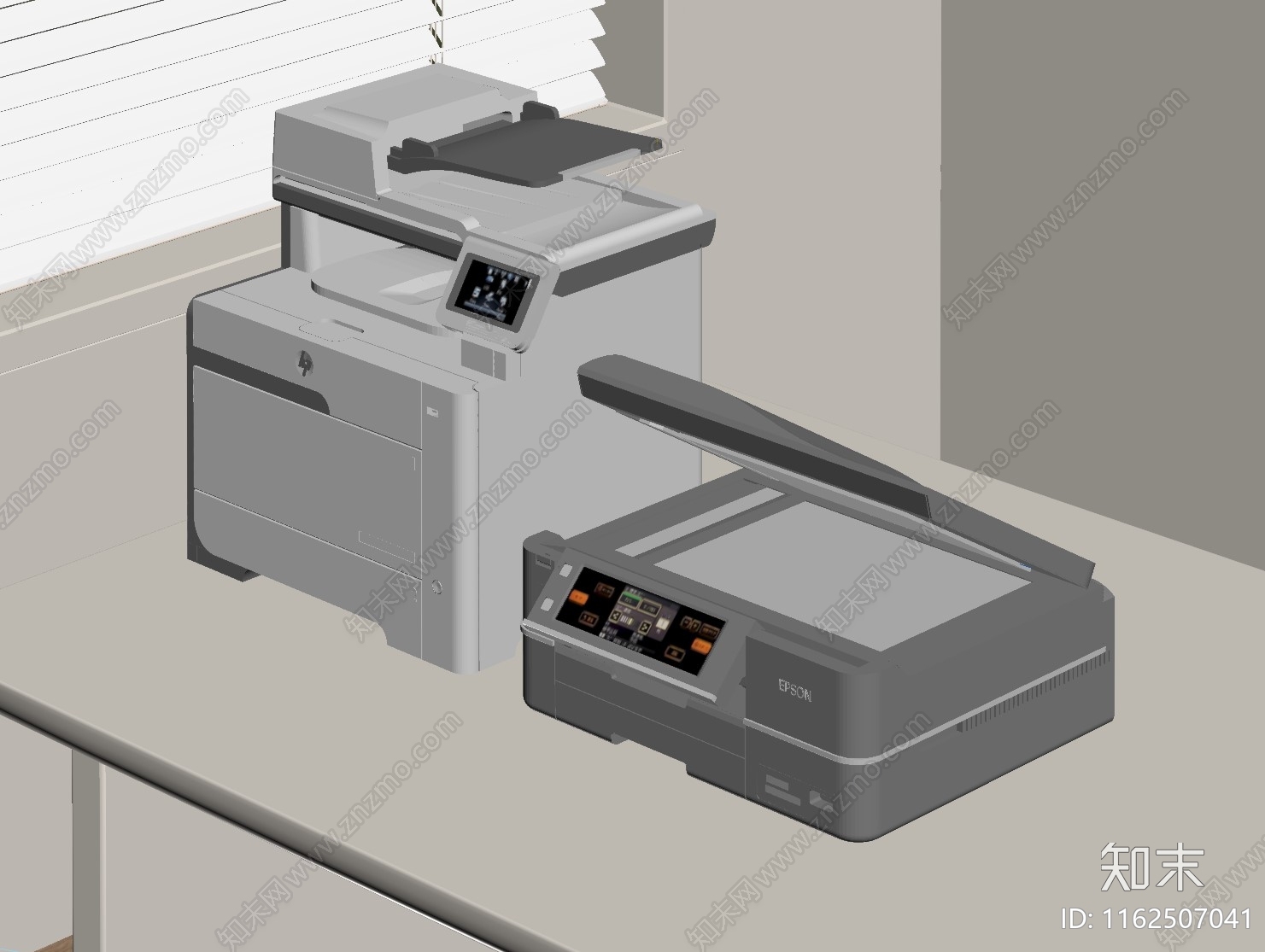 打印机SU模型下载【ID:1162507041】