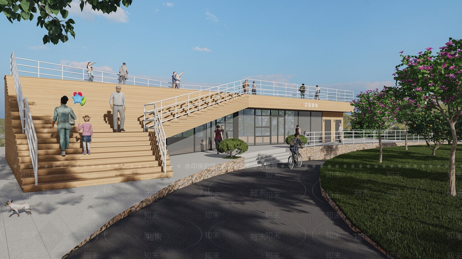 现代乡村驿站SU模型下载【ID:1162507980】