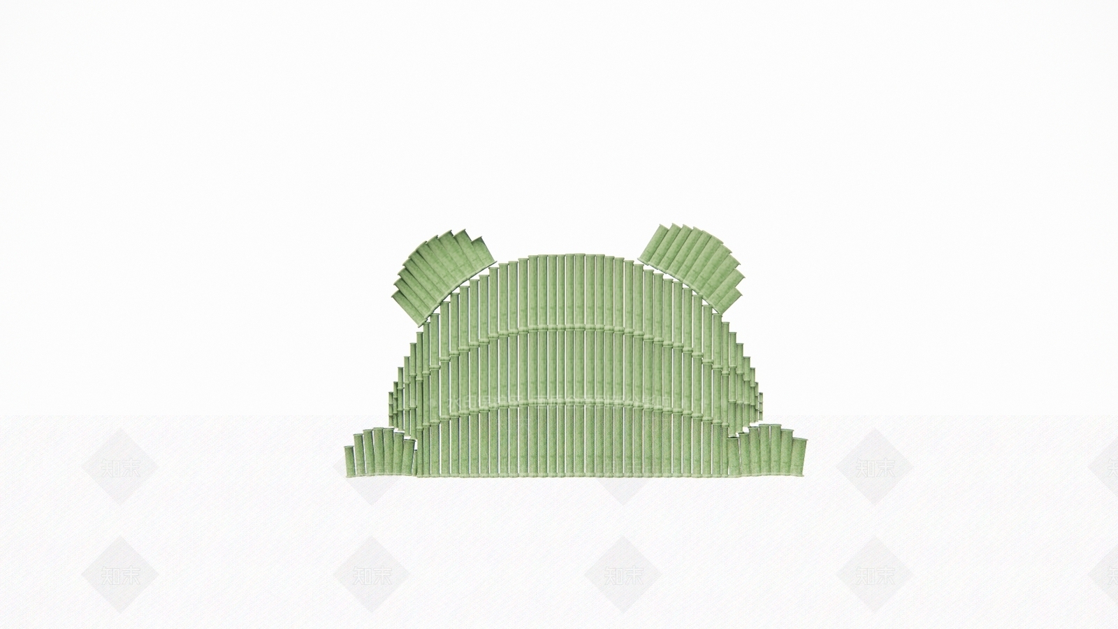 熊猫装饰SU模型下载【ID:1162508886】