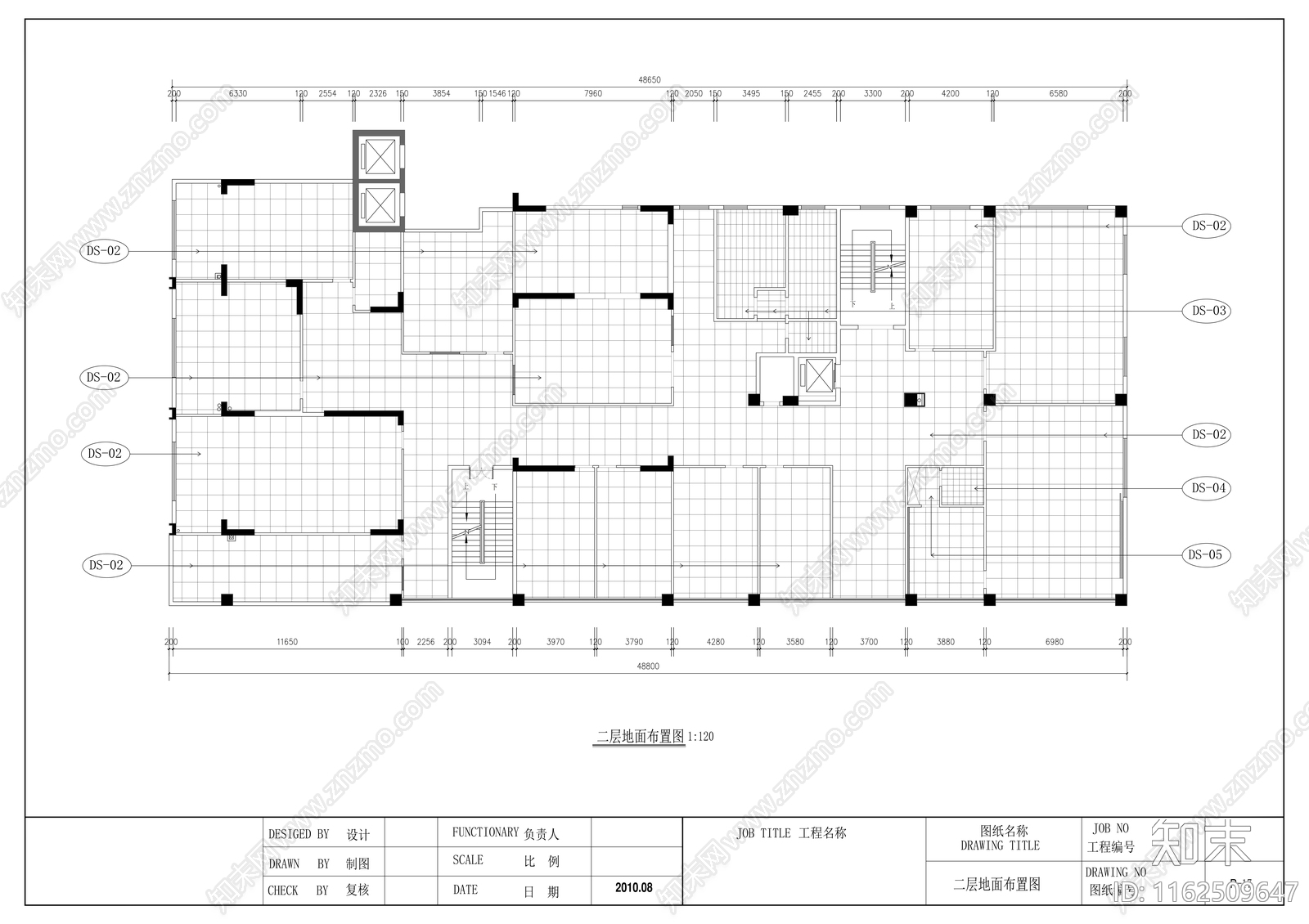 居委会办公楼室内装修图cad施工图下载【ID:1162509647】