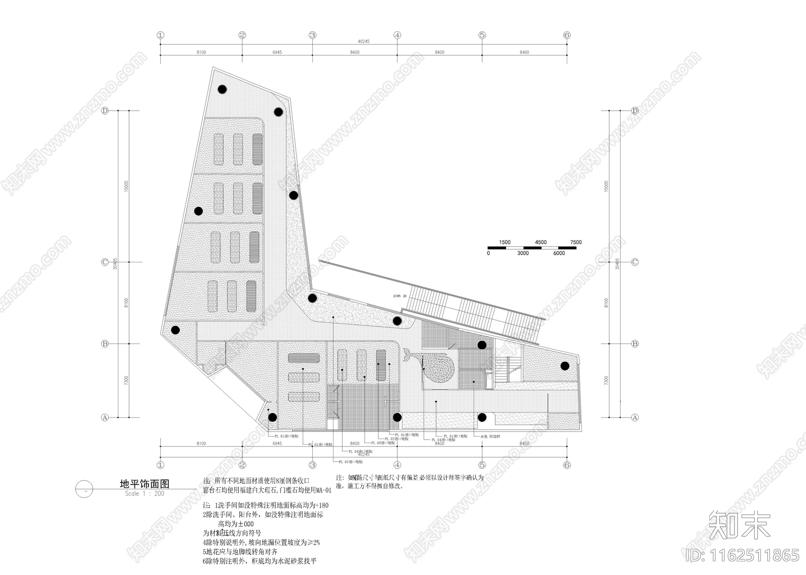 740㎡国际私塾私立学校施工图下载【ID:1162511865】