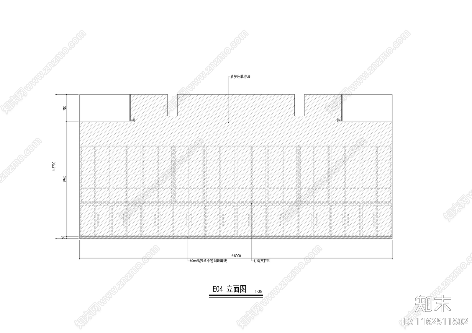 上市公司办公室室内设计cad施工图下载【ID:1162511802】