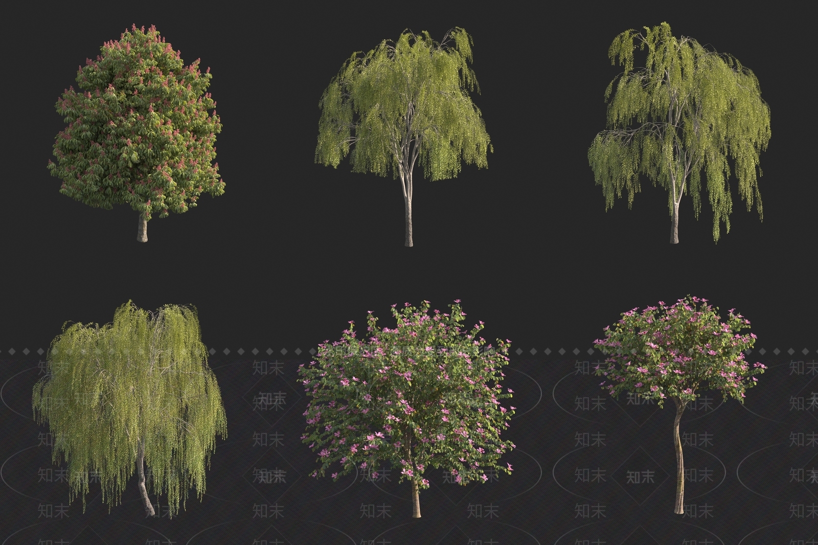柳树3D模型下载【ID:1162517679】