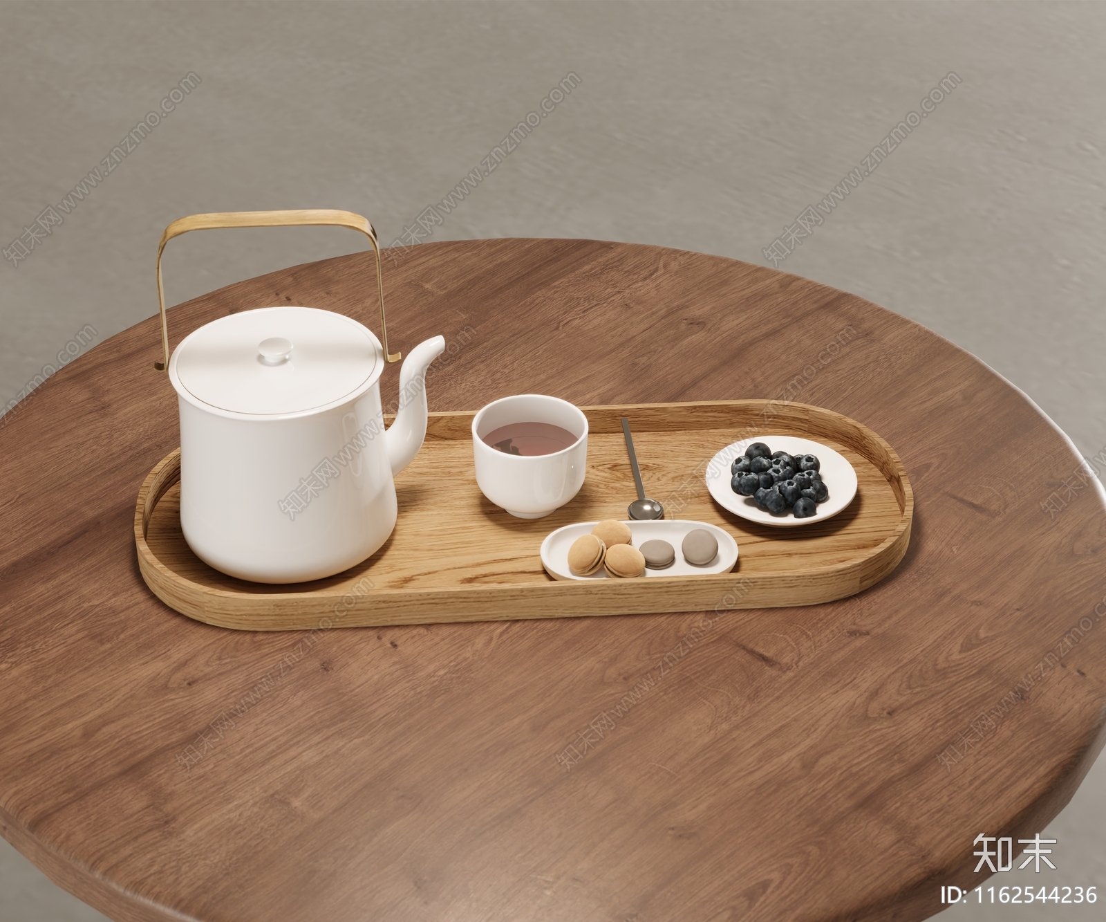 茶具3D模型下载【ID:1162544236】