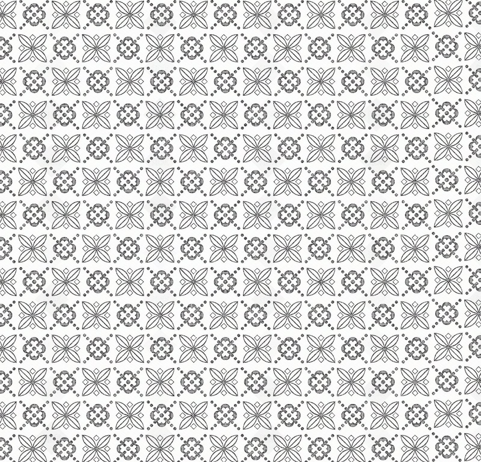 无缝黑白复古底纹艺术玻璃布纹凹凸贴图下载【ID:1162555397】