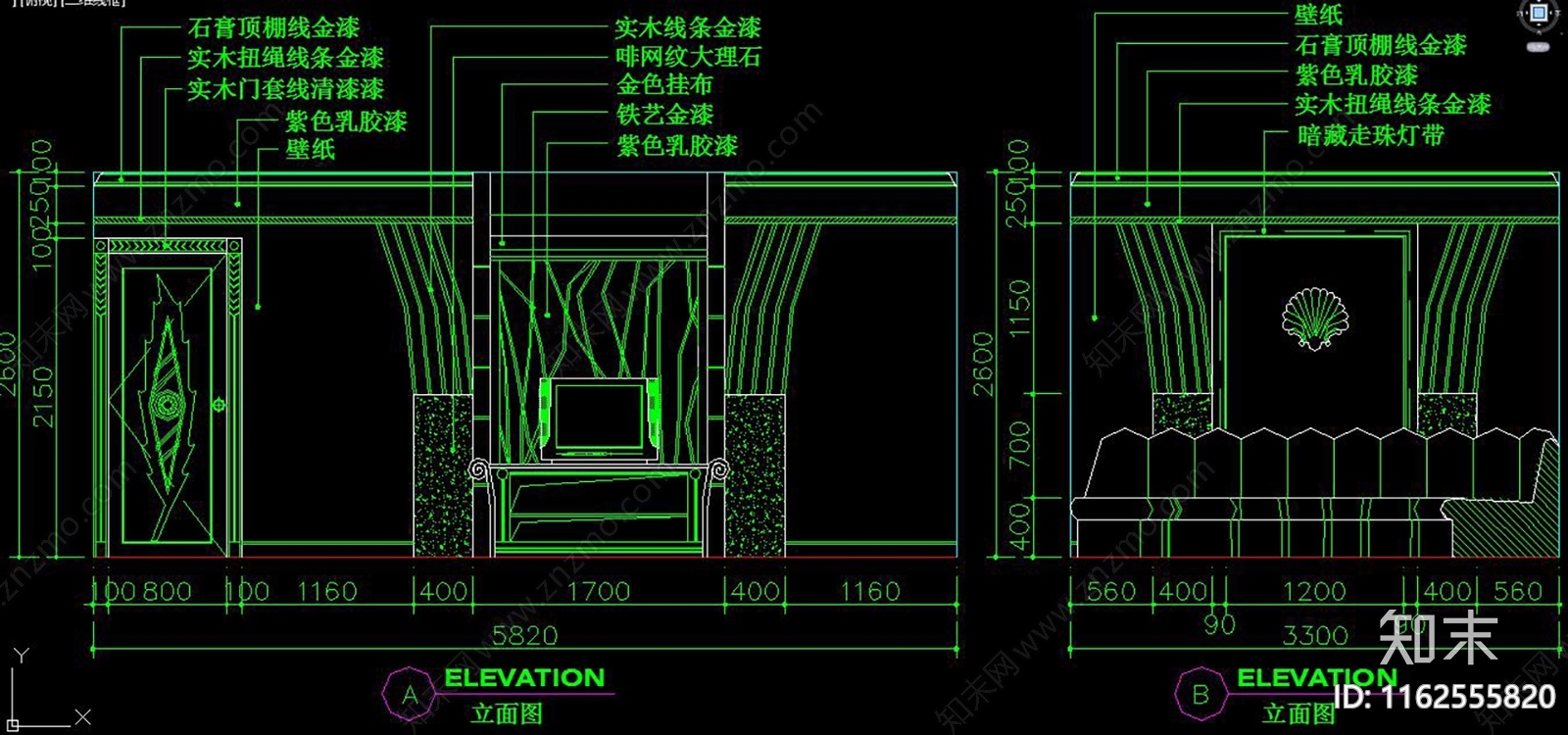 娱乐场所cad施工图下载【ID:1162555820】