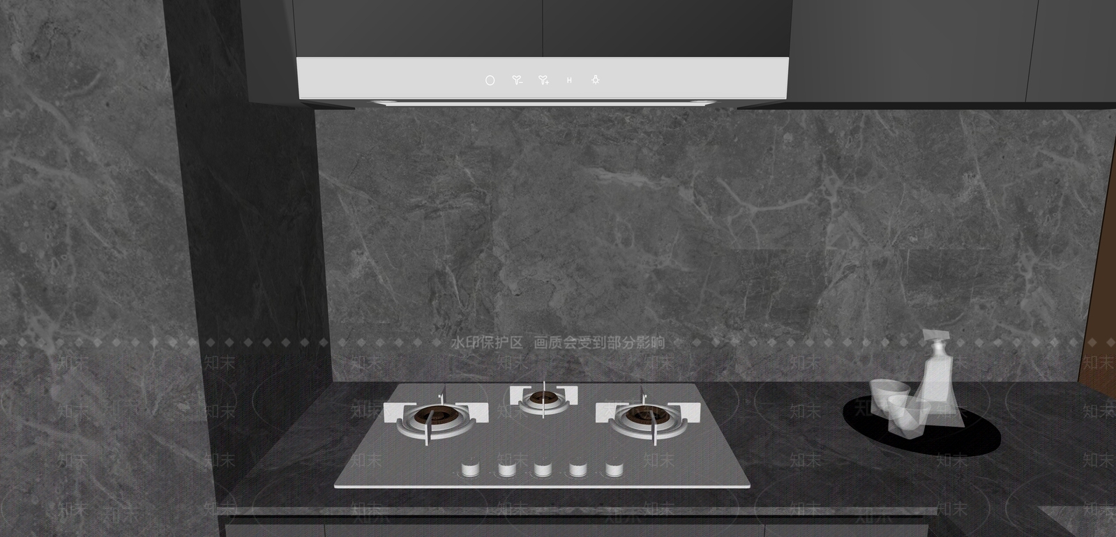 灶台SU模型下载【ID:1162573085】