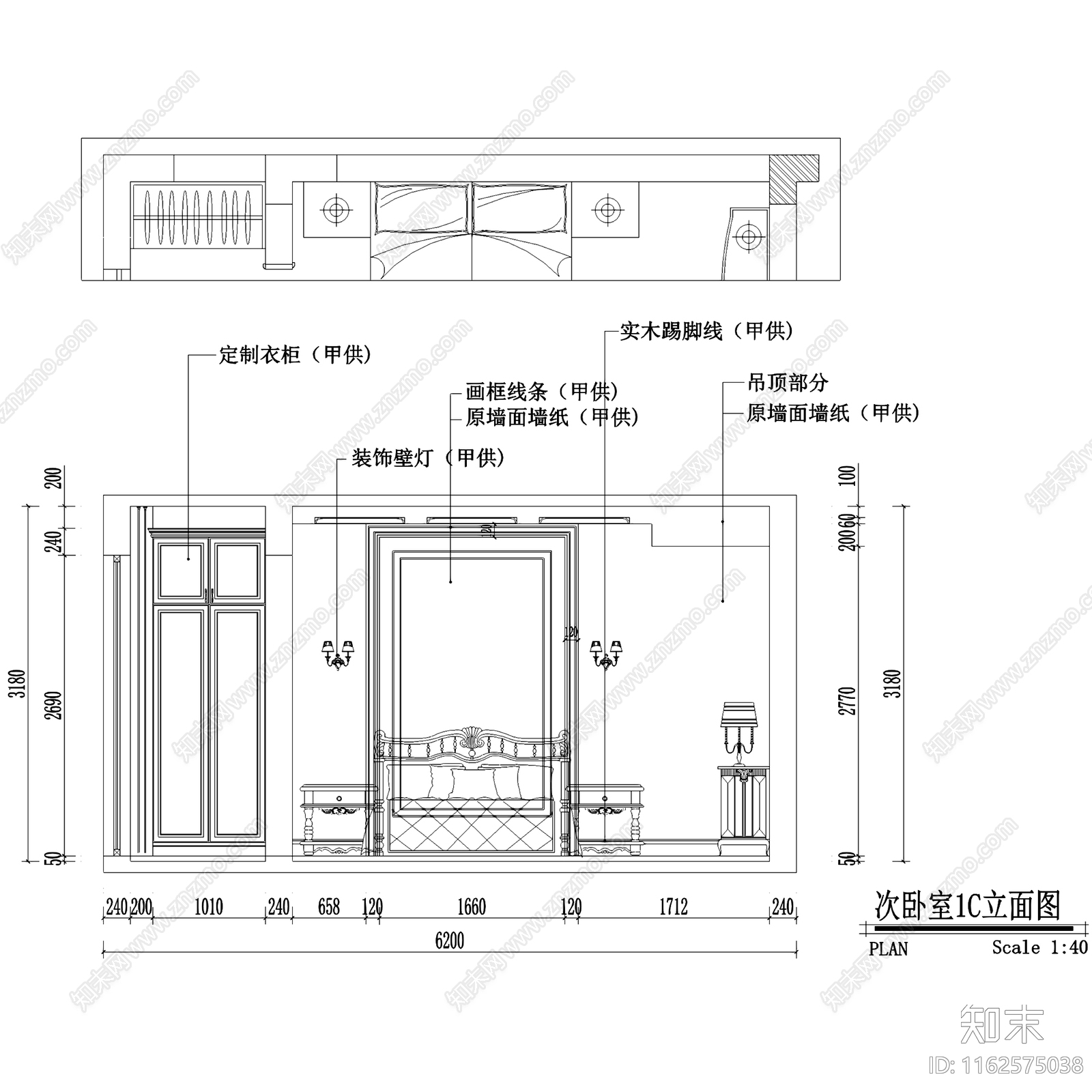 欧式五层别墅地下两层室内家装cad施工图下载【ID:1162575038】