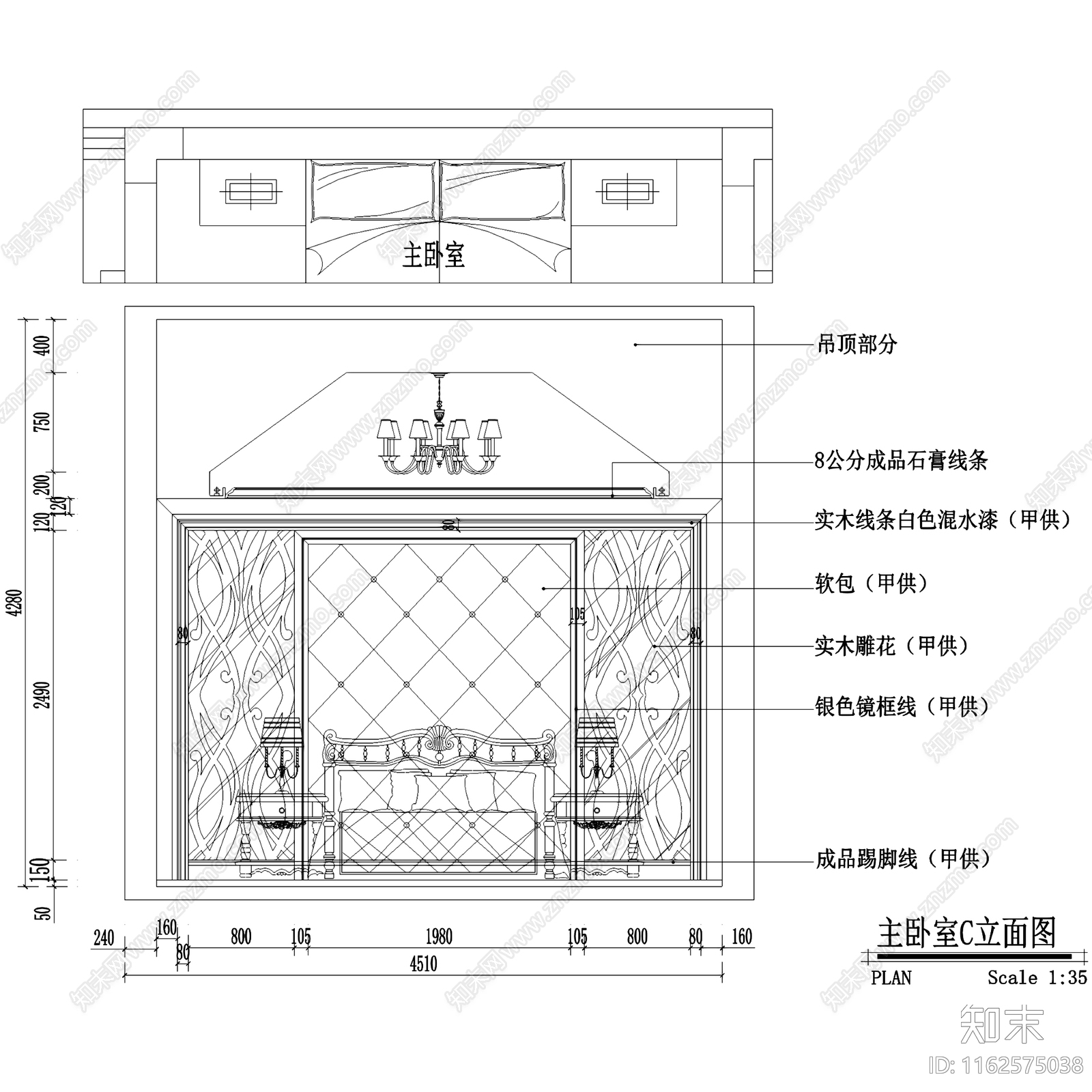 欧式五层别墅地下两层室内家装cad施工图下载【ID:1162575038】