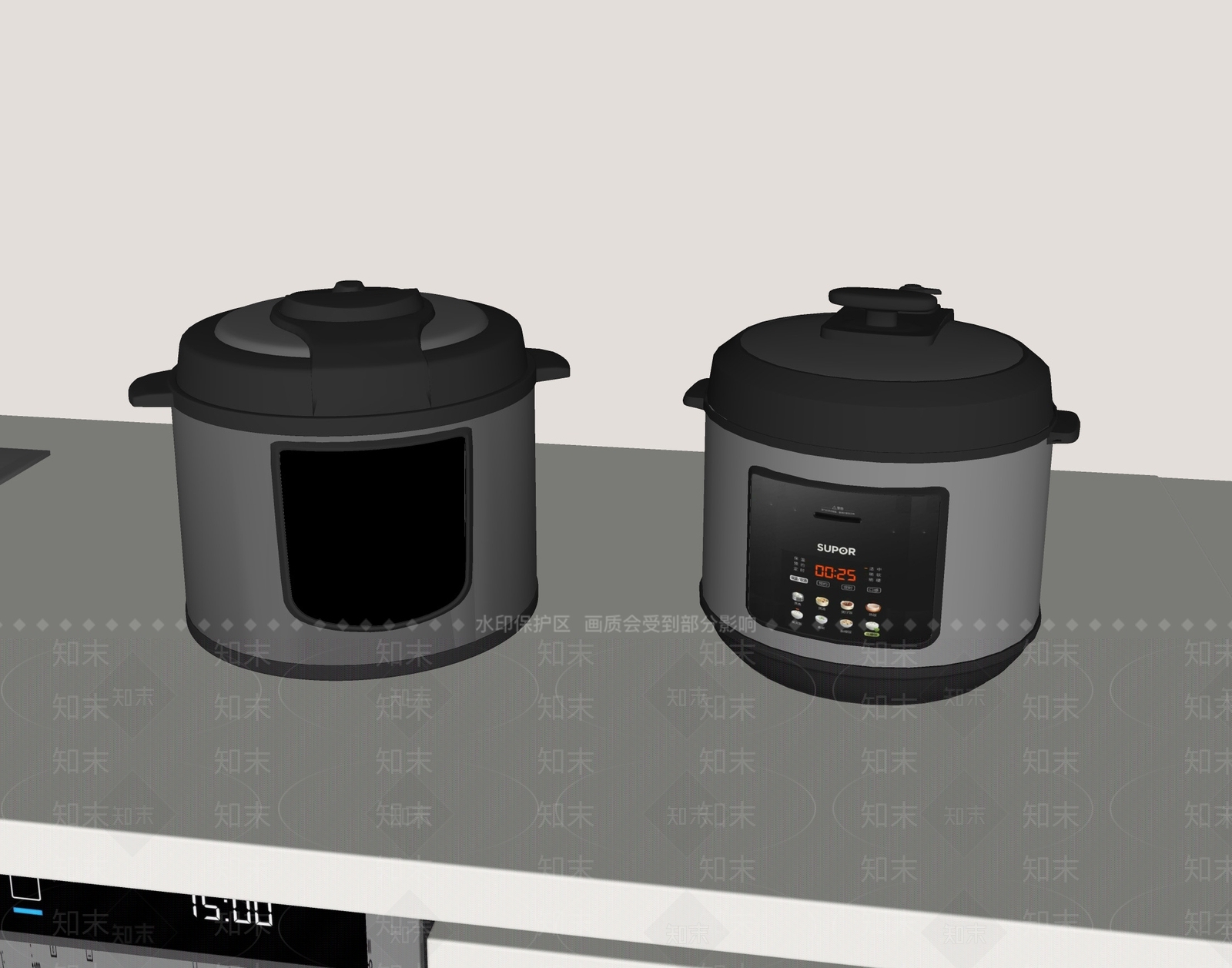 家用电器组合SU模型下载【ID:1162593116】