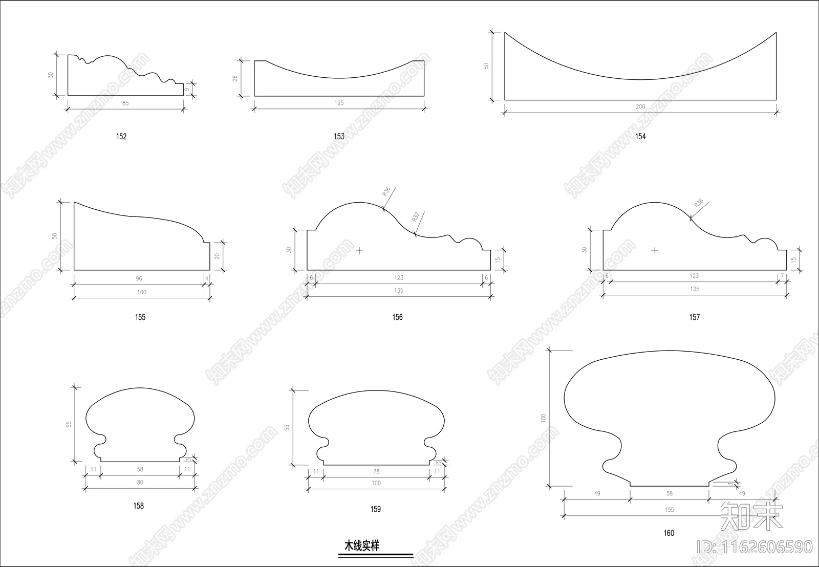 现代综合家具图库动态图块户外家具露营桌椅石膏线实木线图库施工图下载【ID:1162606590】