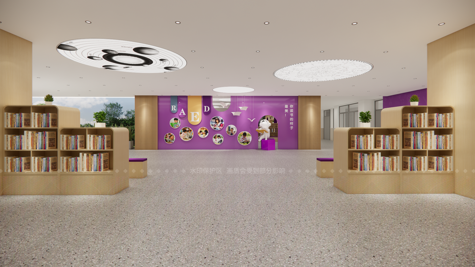 现代其他学校空间SU模型下载【ID:1162609908】