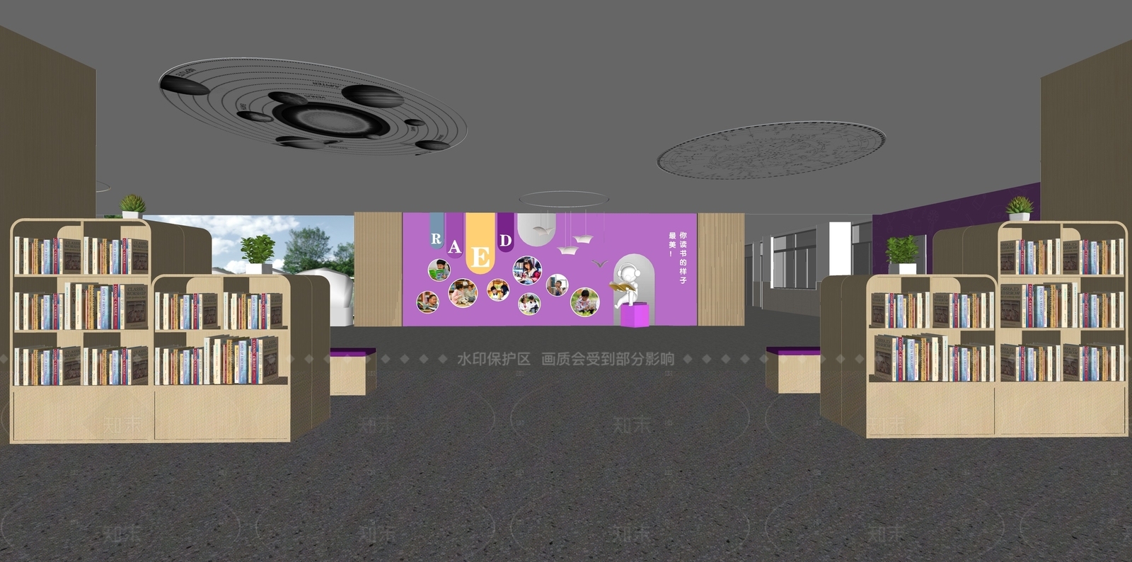 现代其他学校空间SU模型下载【ID:1162609908】