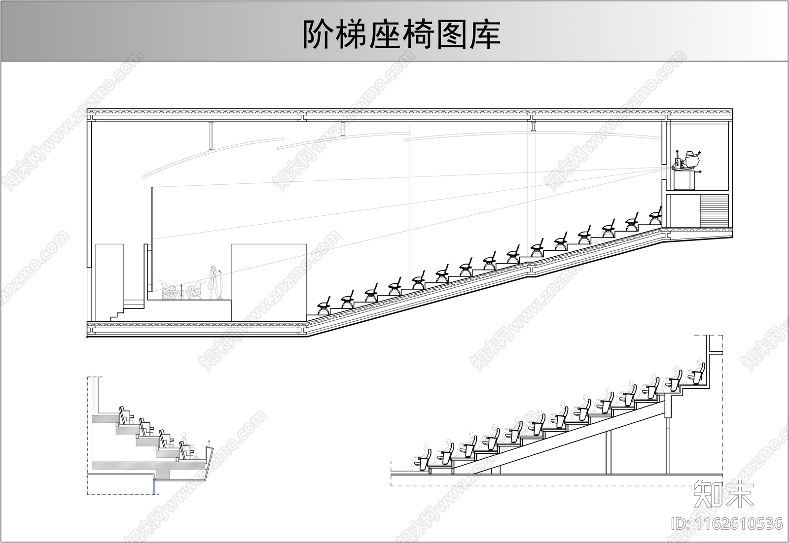 现代椅子施工图下载【ID:1162610536】