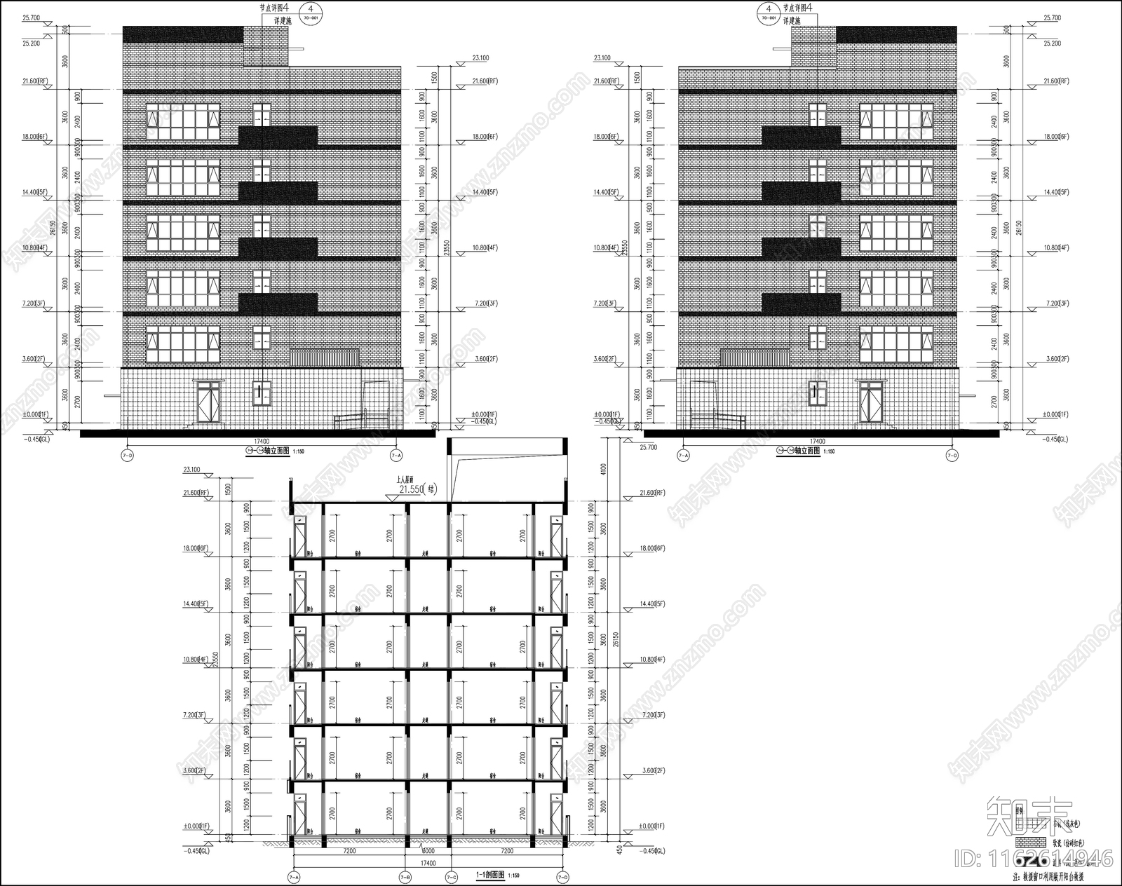 现代其他建筑cad施工图下载【ID:1162614946】