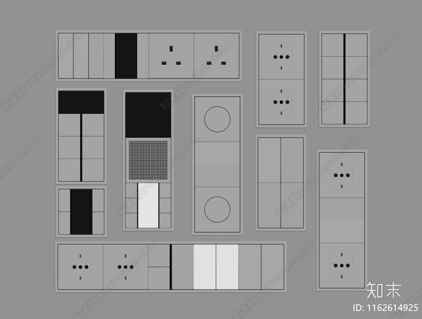 开关SU模型下载【ID:1162614925】