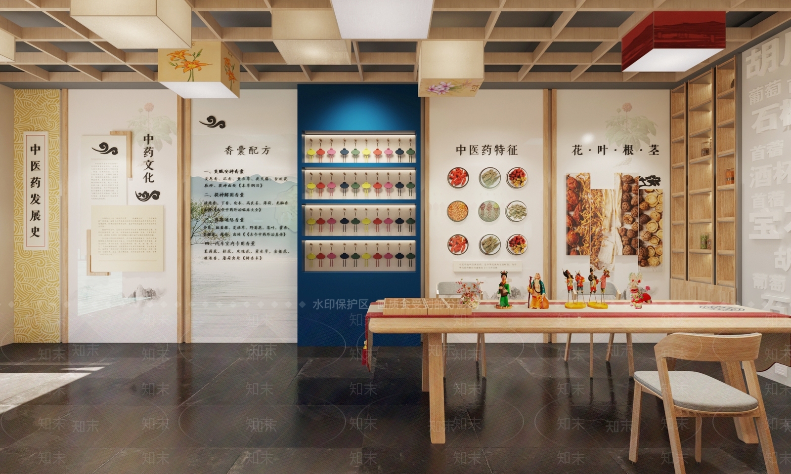 现代新中式玩具礼品店3D模型下载【ID:1162615481】