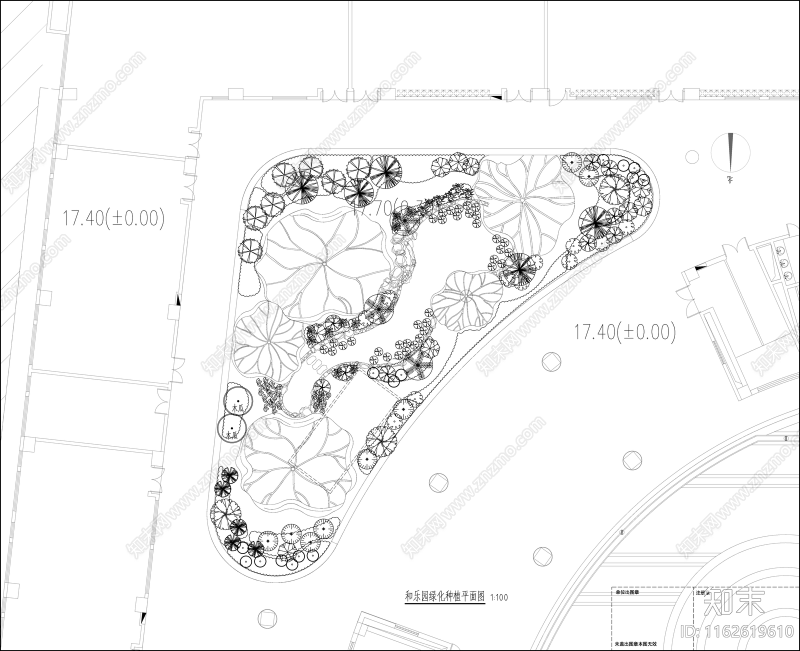 现代校园景观幼儿园景观cad施工图下载【ID:1162619610】