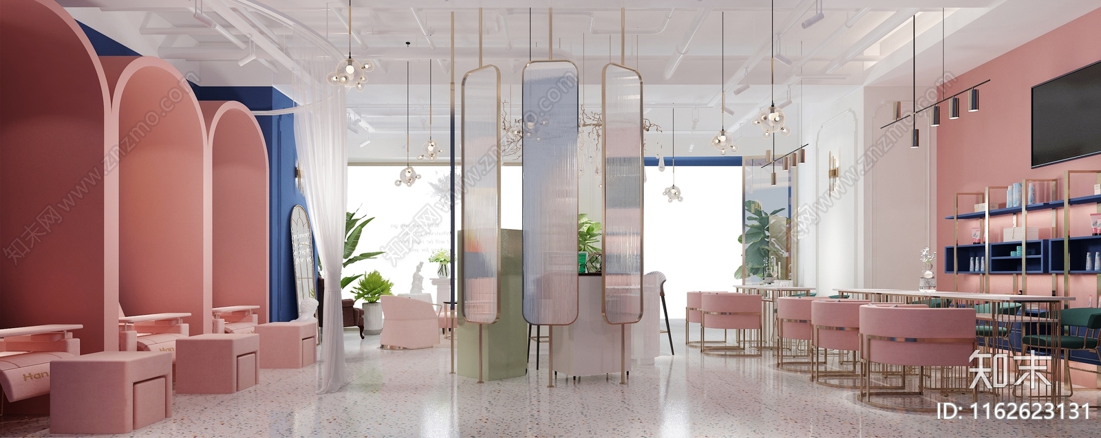 现代轻奢其他商业空间3D模型下载【ID:1162623131】