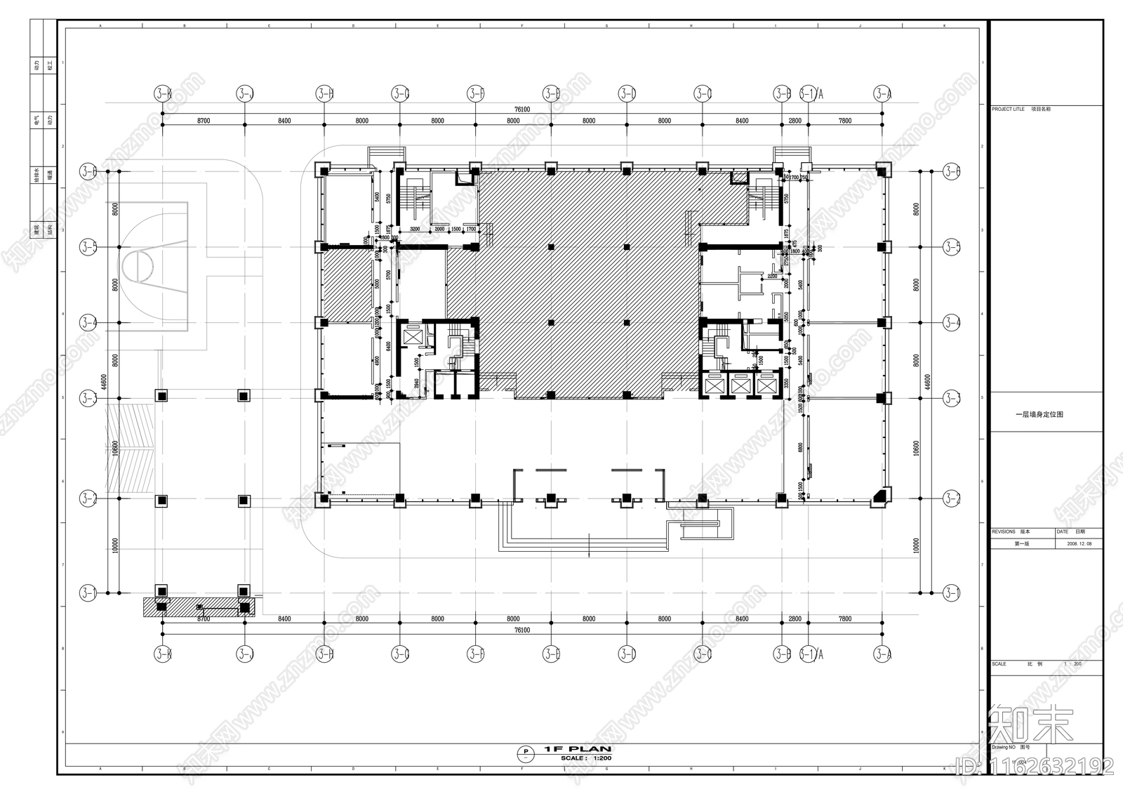 现代整体办公空间cad施工图下载【ID:1162632192】