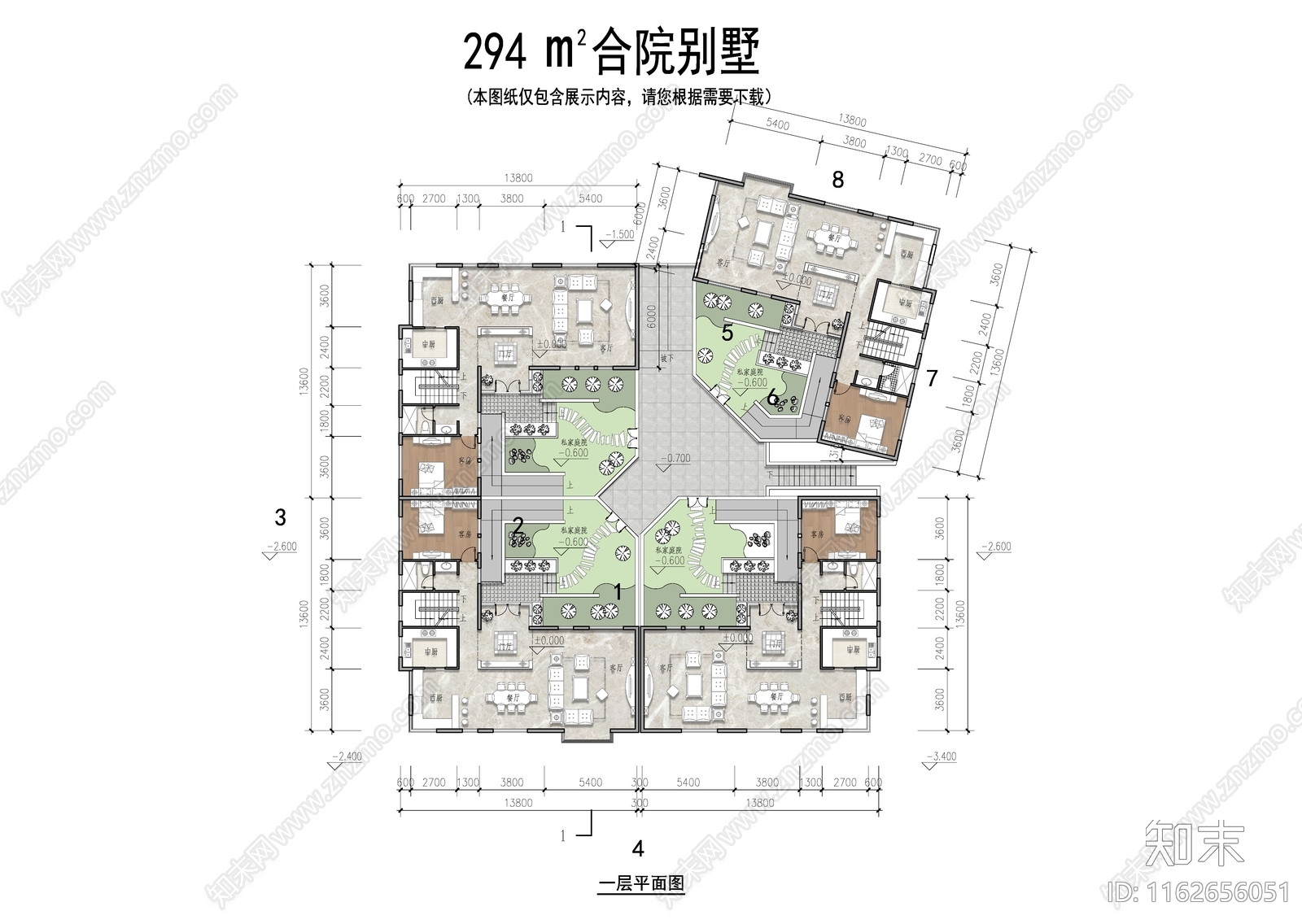 建筑平面图施工图下载【ID:1162656051】