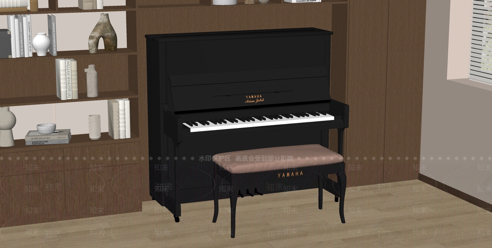 乐器SU模型下载【ID:1162660225】