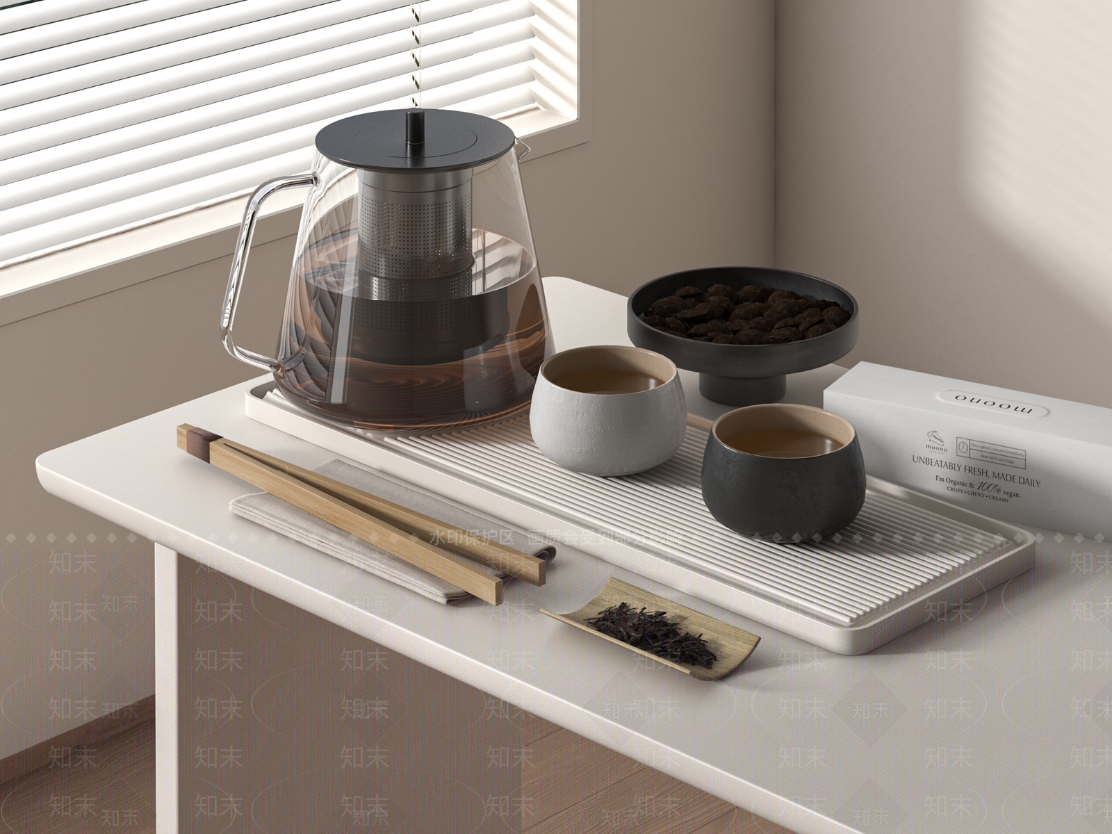茶具3D模型下载【ID:1162685342】