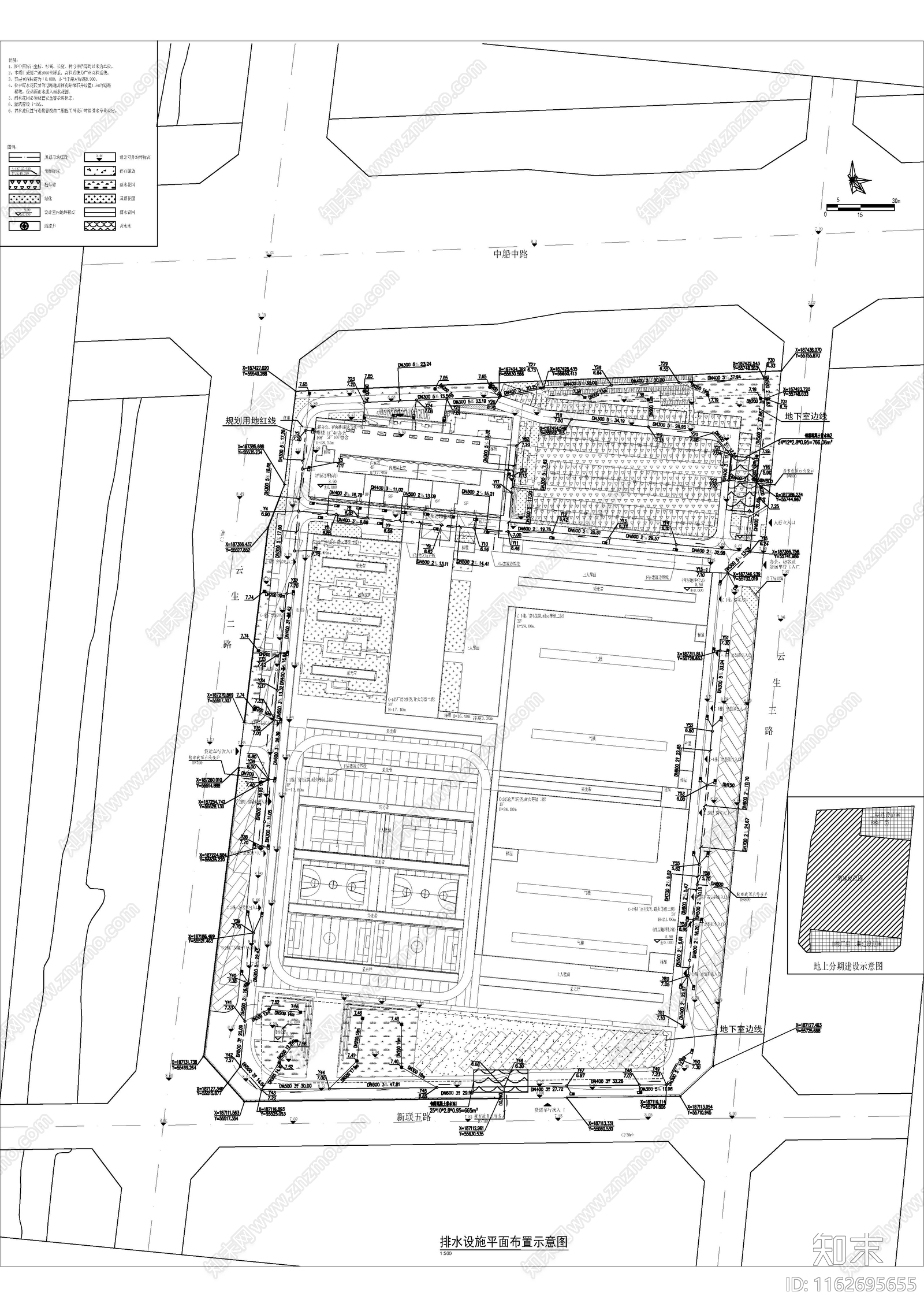 现代办公景观cad施工图下载【ID:1162695655】