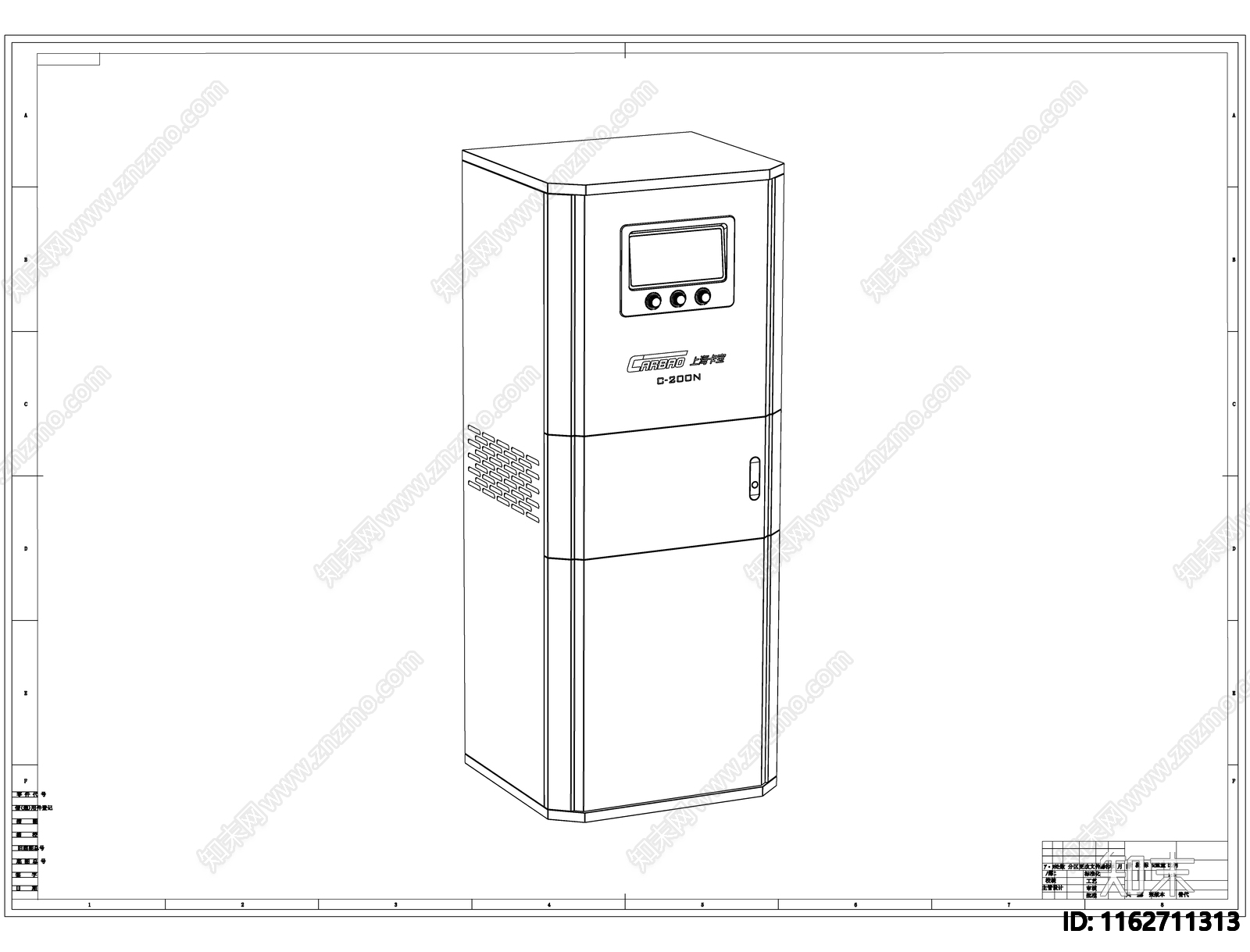 现代工业消防器材施工图下载【ID:1162711313】