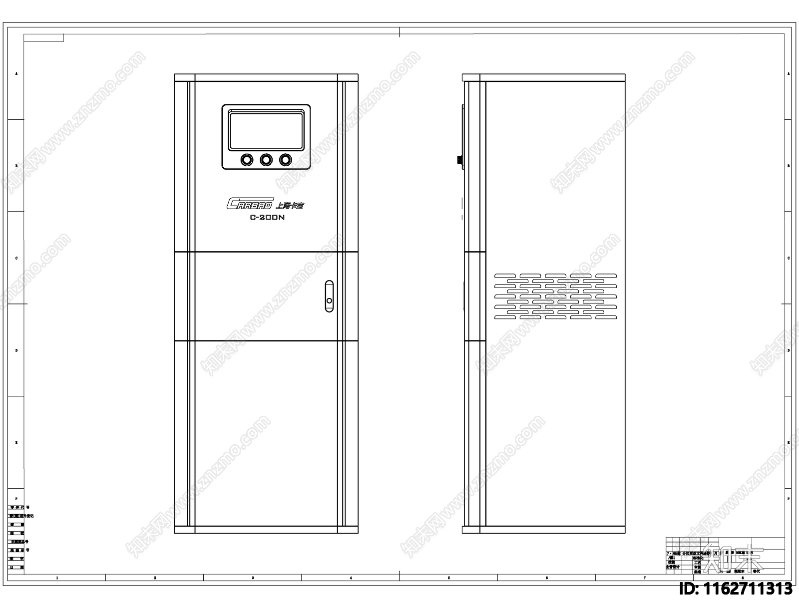 现代工业消防器材施工图下载【ID:1162711313】