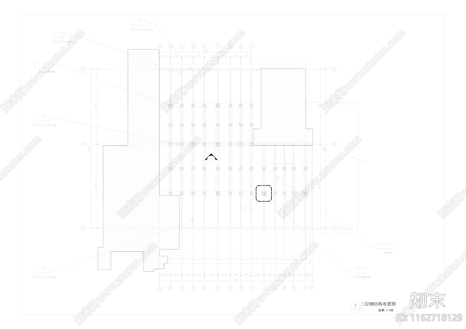 钢结构施工图下载【ID:1162718129】