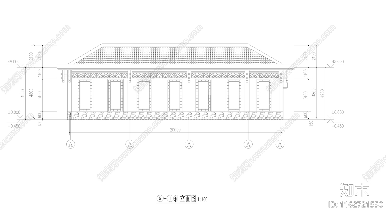 新中式其他建筑cad施工图下载【ID:1162721550】