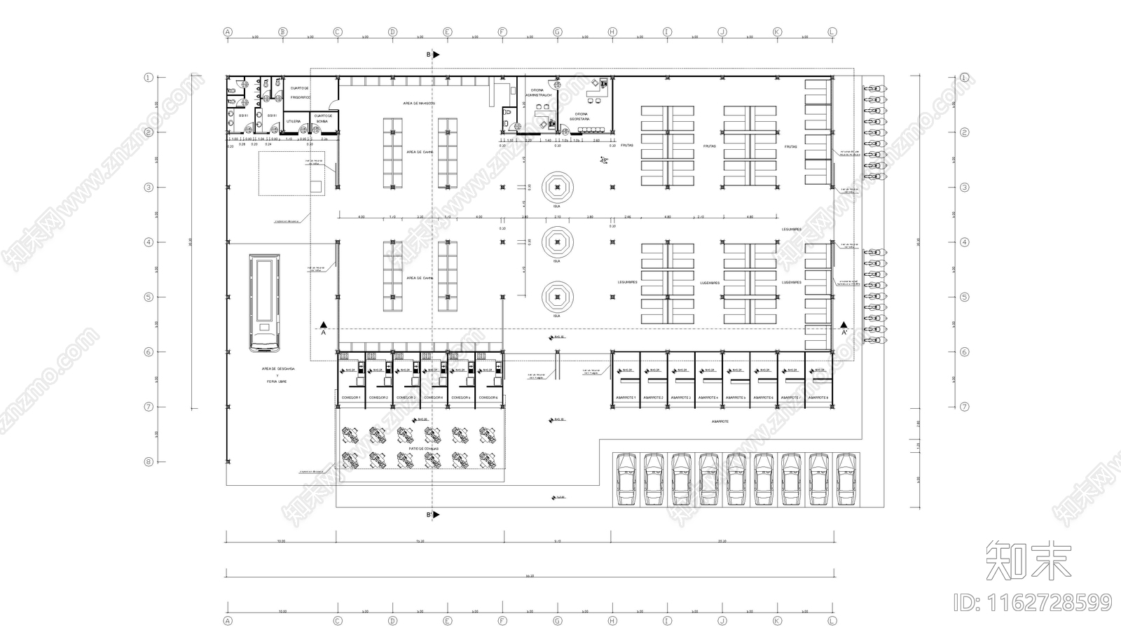 现代其他商业建筑cad施工图下载【ID:1162728599】