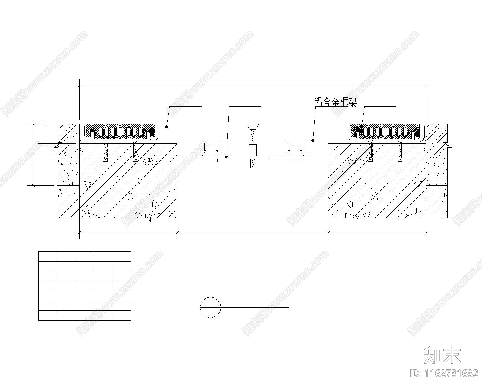 现代新中式地面节点cad施工图下载【ID:1162731632】